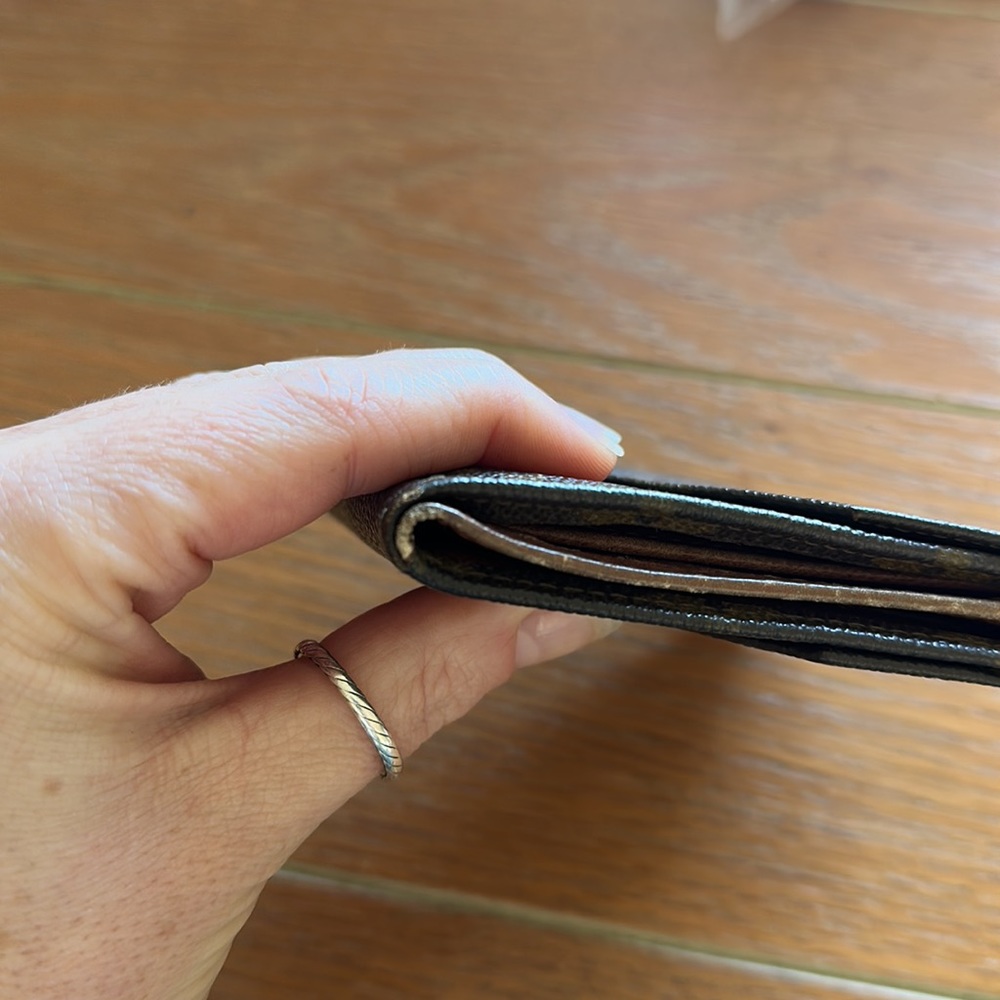 🤎 Vintage Louis Vuitton Monogram Double Snap Wallet - Picture 5 of 16